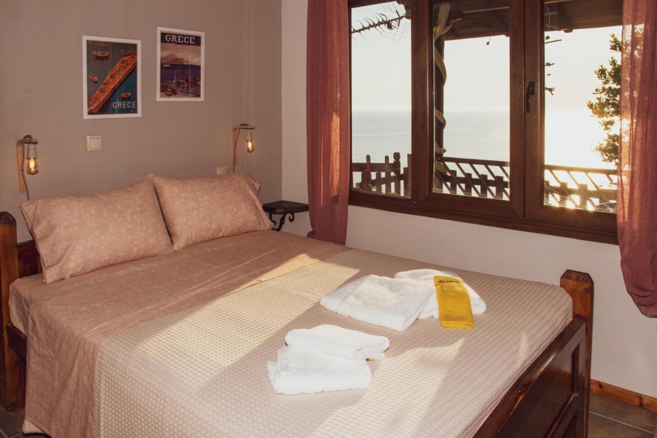 Balcony On The Rocks Villa Agioi Saranta Ngoại thất bức ảnh